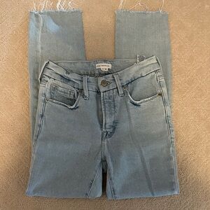Good American High-Rise Light Blue Jeans